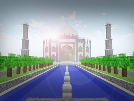 Minecraft Taj Mahal